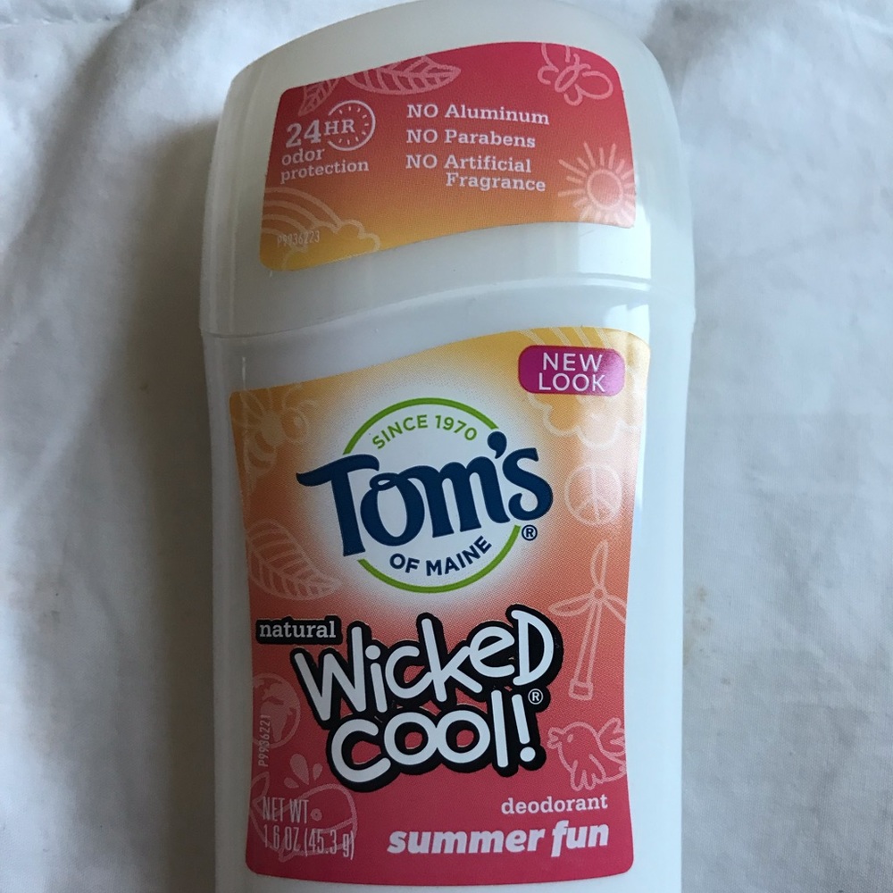 NWT - Tom’s of Maine Natural Wicked Cool Aluminum-Free Deodorant - Summer Fun